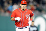 WASHINGTON, DC - SEPTEMBER 17:  WIlson Ramos #3 of the Washington Nationals runs the bases after hitting a home run in the fifth inning against the Florida Marlins at Nationals Park on September 17, 2025 in Washington, DC.  (Photo by Greg Fiume/Getty Images)