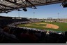 Mesa, AZ, USA; A general view of the stadium grounds during the game between the Chicago Cubs and Oakland Athletics during a spring training game at HoHoKam Park.   Credit: Allan Henry-US PRESSWIRE