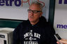 ST. PETERSBURG - JULY 11:  Manager Joe Maddon #70 of the Tampa Bay Rays talks with reporters just before the start of the game against the Cleveland Indians at Tropicana Field on July 11 2010 in St. Petersburg Florida.  (Photo by J. Meric/Getty Images)