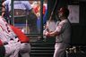 St. Petersburg, FL, USA; Los Angeles Angels first baseman Albert Pujols (5) waits in the dugout before an at-bat in the first inning against the Tampa Bay Rays at Tropicana Field. Mandatory Credit: Kim Klement-US PRESSWIRE