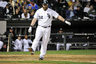 CHICAGO, IL:  Adam Dunn of the Chicago White Sox tosses his bat after striking out during the eighth inning against the Kansas City Royals at U. S. Cellular Field in Chicago, Illinois.   (Photo by Brian Kersey/Getty Images)