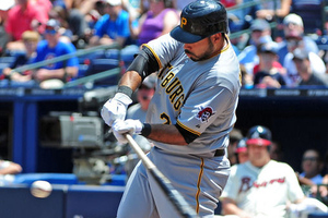 The fantasy star ship of Pedro Alvarez continues to sail away with every strikeout. (Photo by Scott Cunningham/Getty Images)