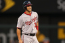 National League All-Star Bryce Harper of the Washington Nationals smiles after reaching second base in the fifth inning during the 83rd MLB All-Star Game at Kauffman Stadium in Kansas City, Missouri.  (Photo by Jonathan Daniel/Getty Images)