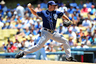 Los Angeles, CA, USA; San Diego Padres starting pitcher Jason Marquis (38) pitches in the first inning against the Los Angeles Dodgers at Dodger Stadium. Mandatory Credit: Gary A. Vasquez-US PRESSWIRE