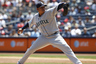Bronx, NY, USA; Seattle Mariners starting pitcher Felix Hernandez delivers against the New York Yankees at Yankee Stadium. Credit: William Perlman/THE STAR-LEDGER via US PRESSWIRE